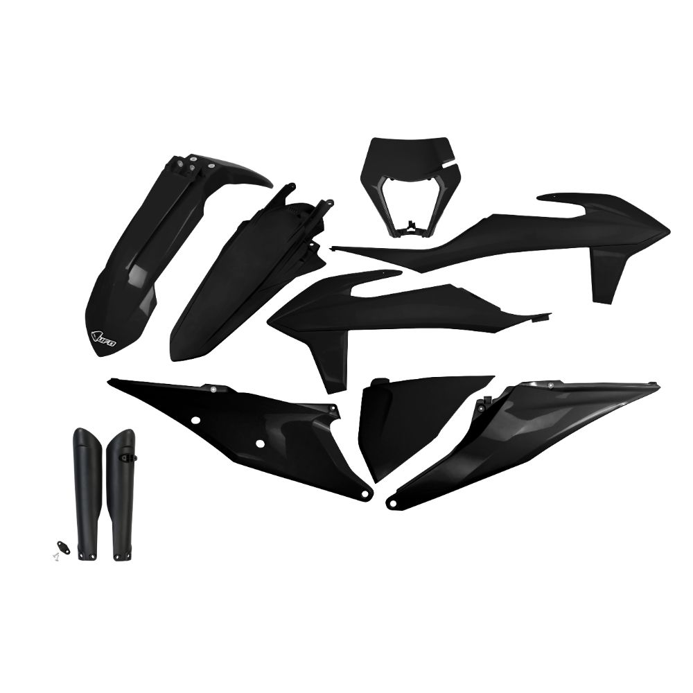 Plastics kit KTM 300 EXC (20-23) - colour black KTKIT527F-001