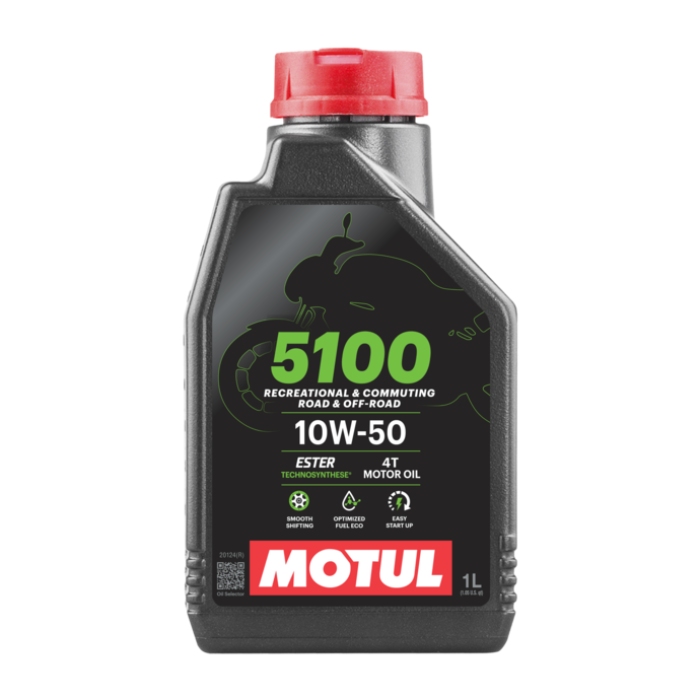 Engine oil Motul 5100 10W-50 - 1 lt