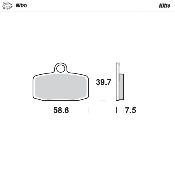 Brake pads Moto Master KTM 85 SX (12-20) front nitro MM-097421