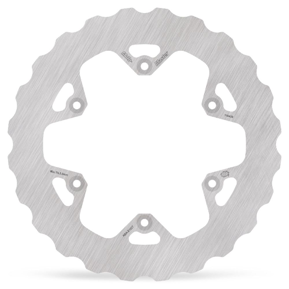 Brake disc Moto Master Nitro Husaberg 300 TE (11-14) rear solid MM-110439