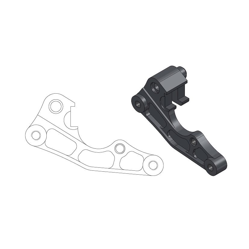Spacer Suzuki RM 125 (96-12) front 270 mm - Moto Master MM-211047