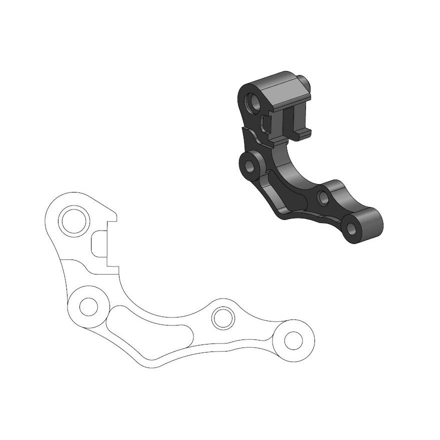 Spacer Honda CRF 250 RX (19-25) front 270 mm - Moto Master MM-211118