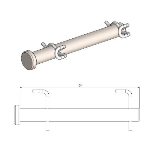 Brake caliper pin Gasgas 85 MC (21-25) front Moto Master MM-213077
