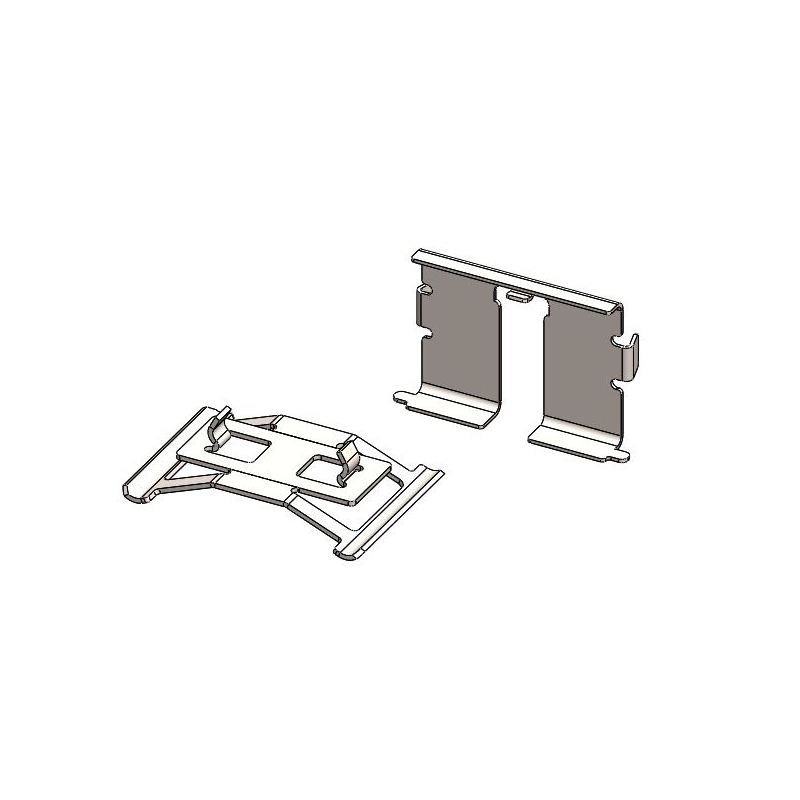 Brake pad retaining clip Husaberg 450 FE (09-14) rear + metal plate MM-213096