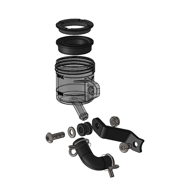 Reservoir Kit for Radial Brake Master Cylinder Moto Master RMC MM-213139