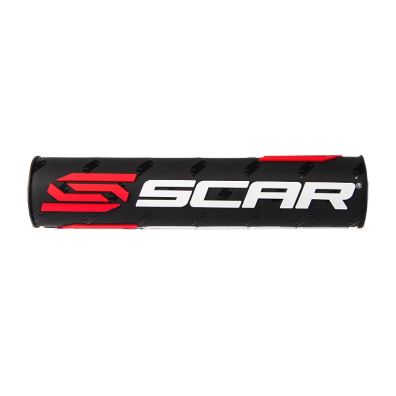 Handlebar pad Scar black and white - Handlebar with crossbar MSXBK
