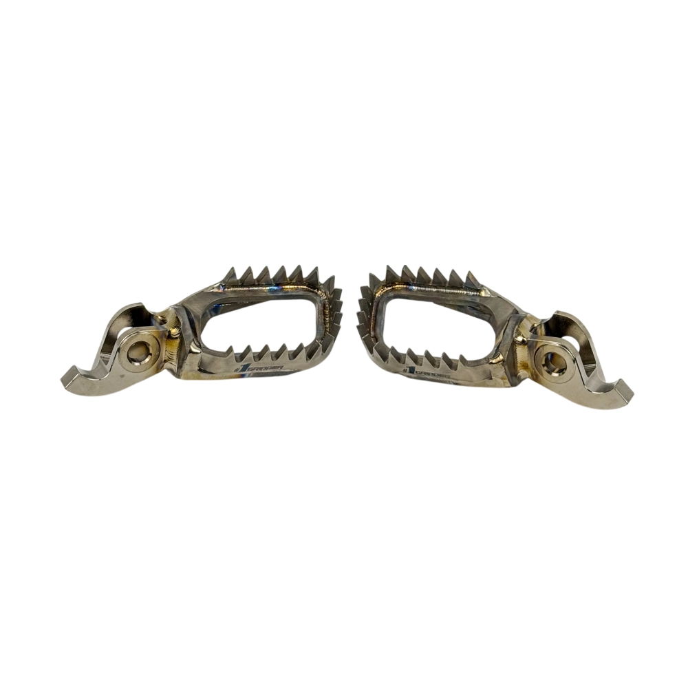 Footpegs titanium Triumph TF 250 X (24-26) standard OFP-T05-0D0B