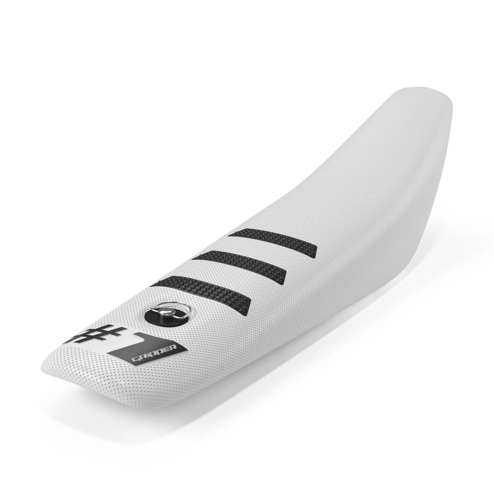 Universal seat cover Onegripper - Mini Light Rib white and black