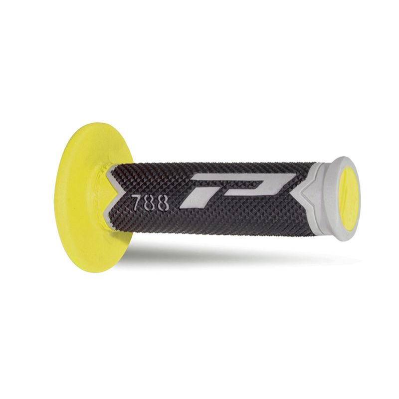 Pair of Grips off-road Pro Grip 788 - grey black yellow