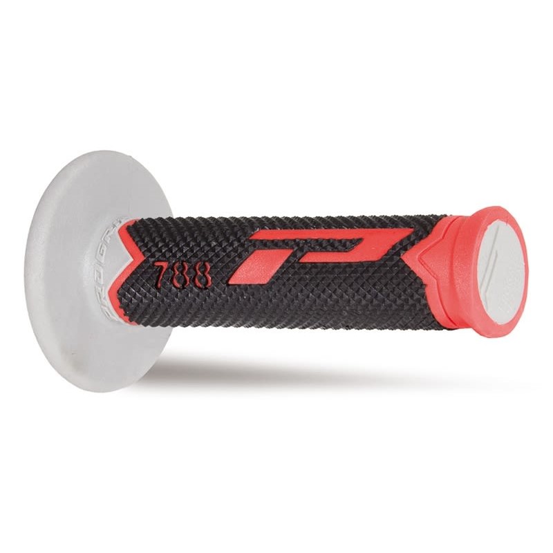Pair of Grips off-road Pro Grip 788 - red black grey