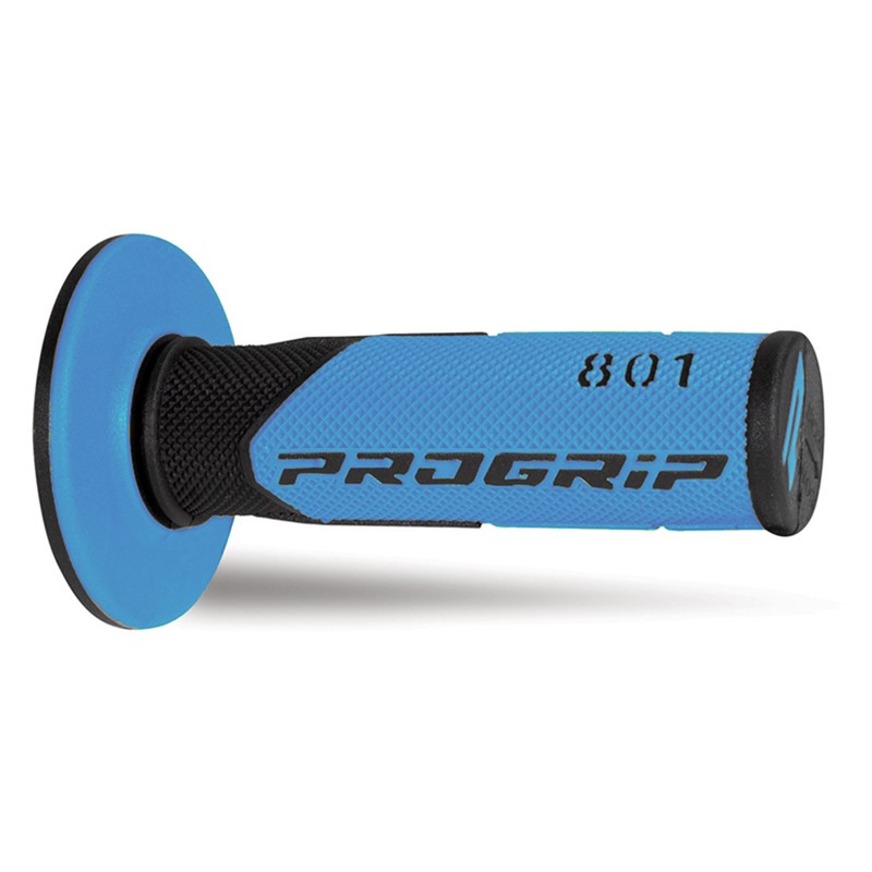 Pair of Grips off-road Pro Grip 801 - black light blue