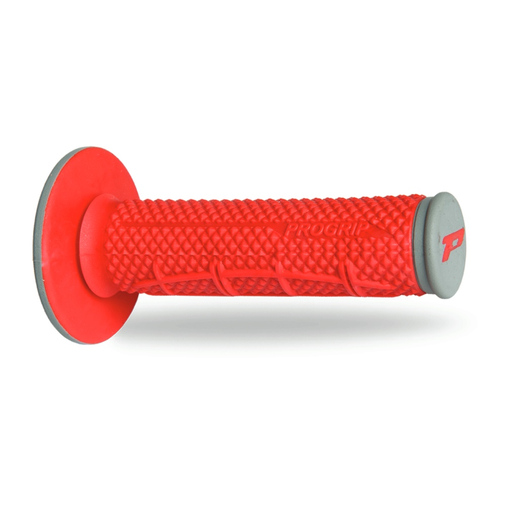 Pair of Grips off-road Pro Grip 802 - grey red