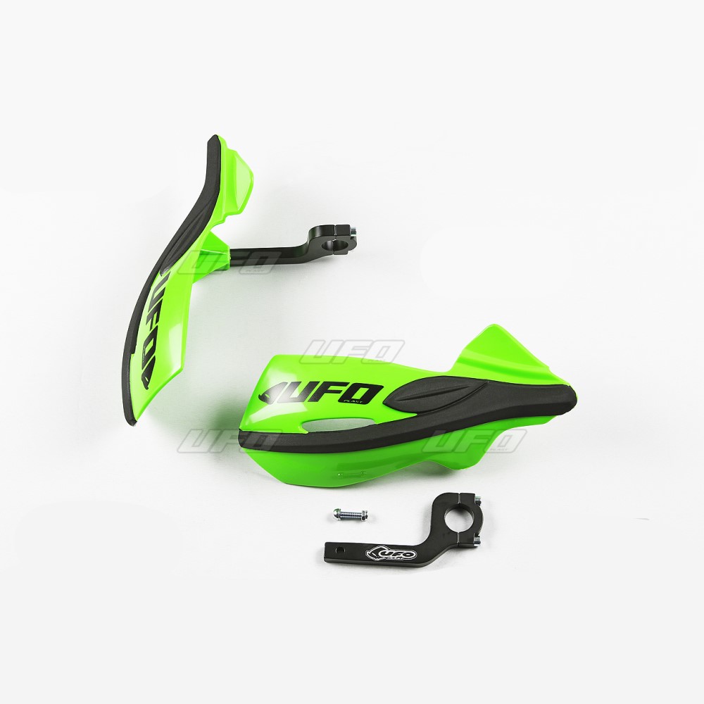 Pair of handguards UFO PATROL universal green PM01642-026