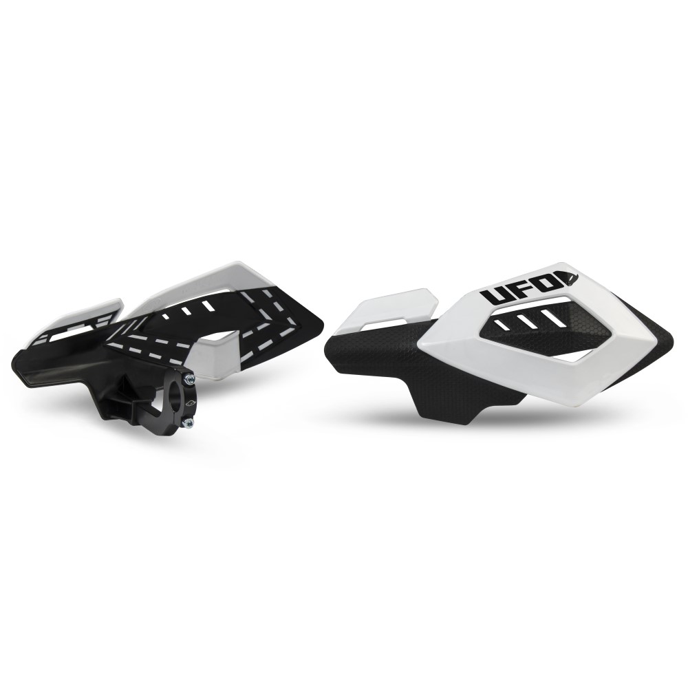 Pair of handguards UFO ARCHES universal white PM01658-041