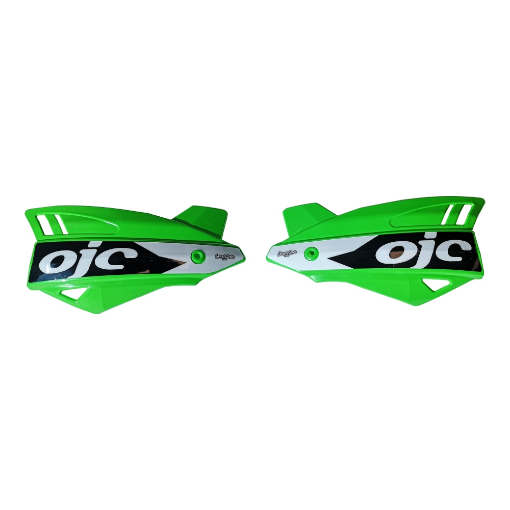 Pair of handguards OJC SHARK universal green