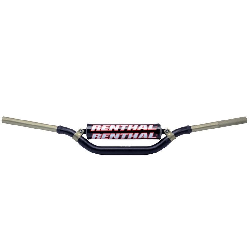Handlebar Renthal 28.6 mm Twinwall bend Villopoto/Stewart black