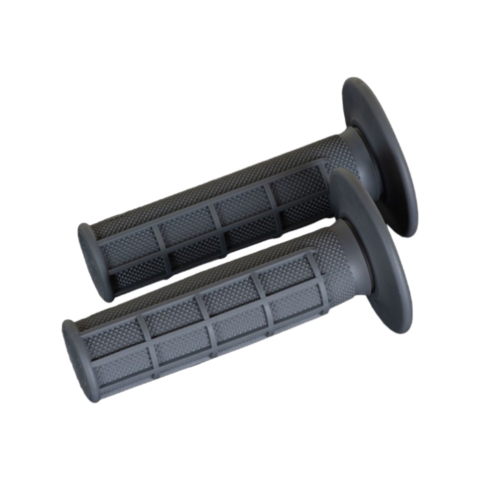 Pair of Grips off-road Renthal Original Diamond/Waffle Medium - grey scuro
