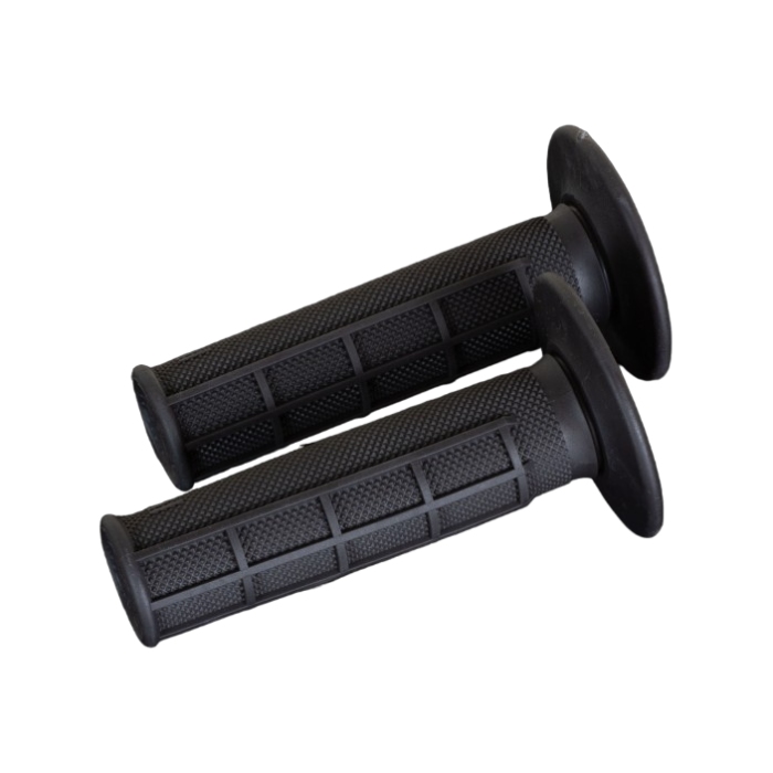 Pair of Grips off-road Renthal Original Diamond/Waffle Hard - black R-G088