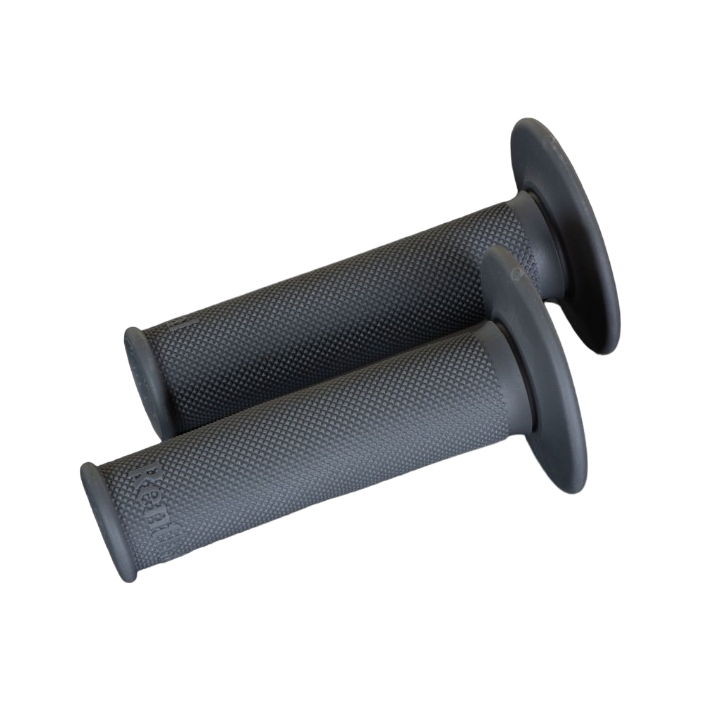 Pair of Grips off-road Renthal Original Full Diamond Medium - grey scuro