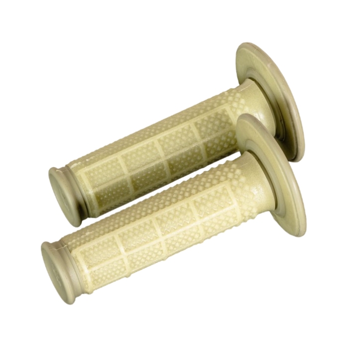 Pair of Grips off-road Renthal Dual Half Waffle Tapered - kevlar