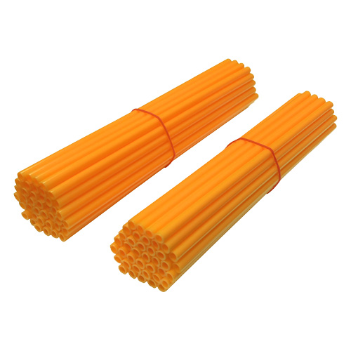 Set of 80 spoke covers neon orange SKSK.FA