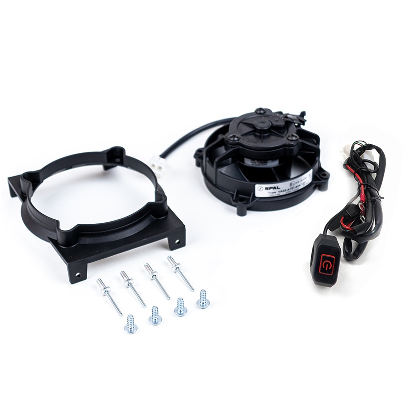 Radiator fan kit Beta RR 350 (20-23) manual SPAL SP-RFS-B2-SR