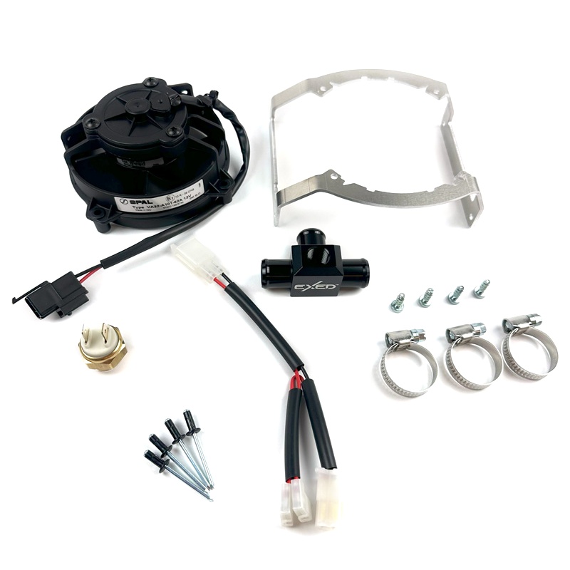 Radiator fan kit Rieju 250 MR (21-24) automatic SPAL SP-RFS-RJ