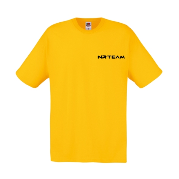 T-shirt NRTeam yellow - Size L TSHR.G-L