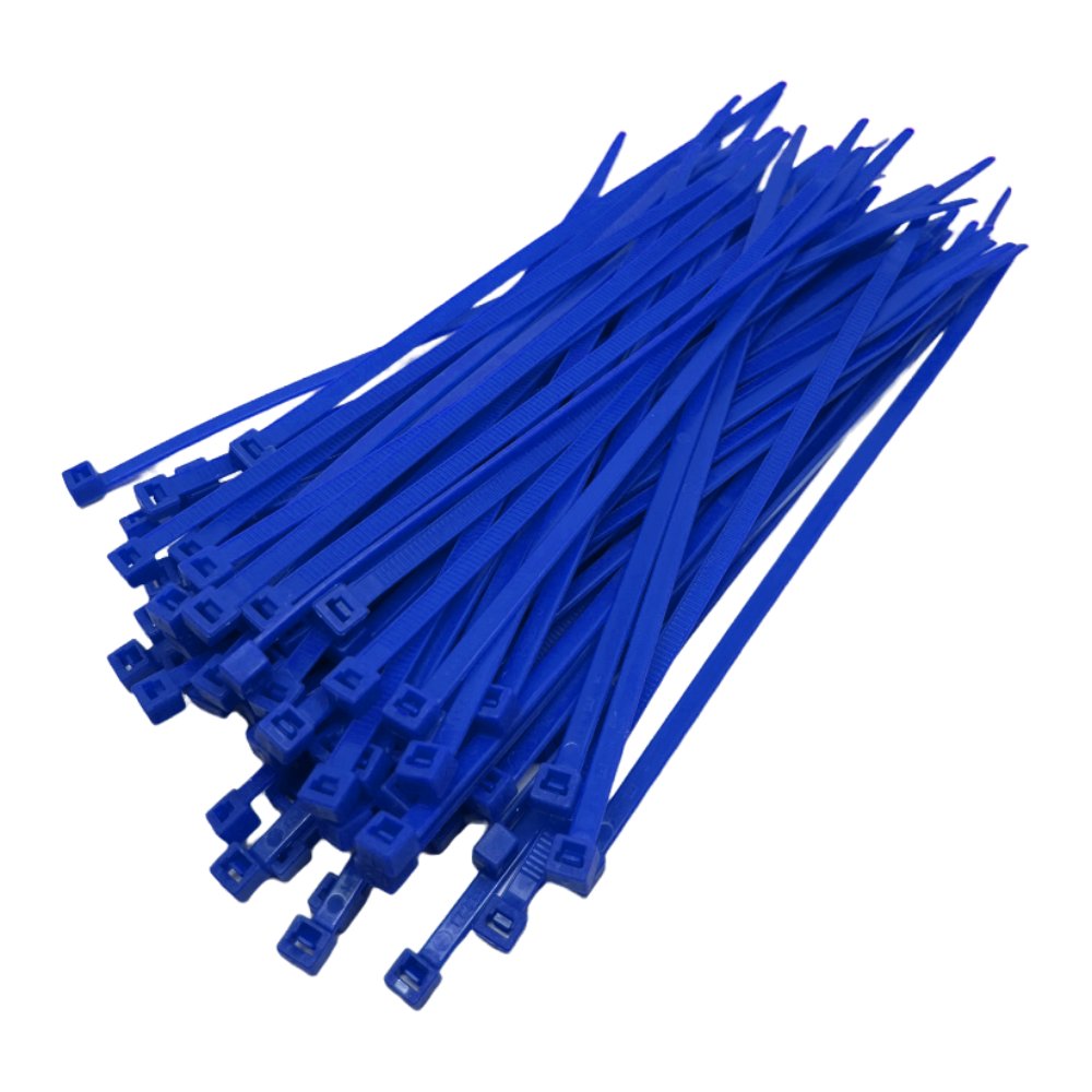 Nylon cable ties Artein 4,5 x 200 mm blue